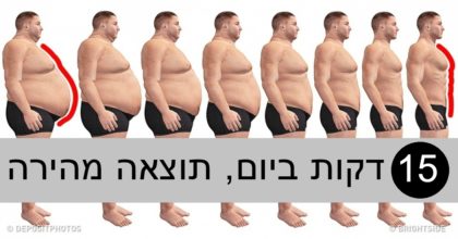 15 דקות ביום בלבד: סט אימונים מדהים שיסייע לכם לשרוף שומן במהירות שיא