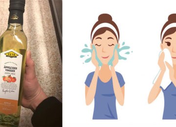 5 סיבות מדוע כדאי לכם לשטוף את הפנים עם חומץ תפוחים