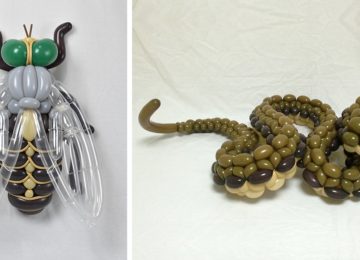 האמן היפני הזה יוצר בלונים בצורת בעלי חיים שצריך לראות כדי להאמין
