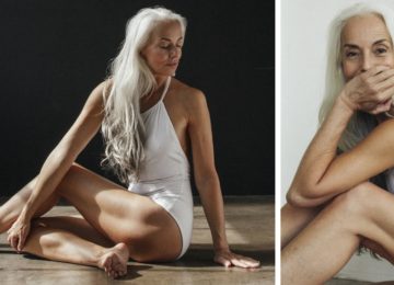 דוגמנית בת 61 נראית מהמם בקמפיין בגדי הים שלה, וחושפת את סוד היופי שלה