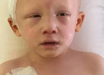 ילד בן 4 גסס מסרטן – אך אז הוא פקח את עיניו ואמר ארבע מילים…