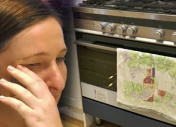 בעל עזב את אישתו ההריונית ונעלם ללא עקבות – אז היא גילתה משהו בתוך התנור