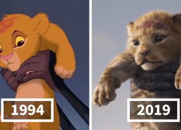 מישהו השווה את מלך האריות 2019 לאנימציה מ 1994 זה לצד זה, וזה פשוט מדהים